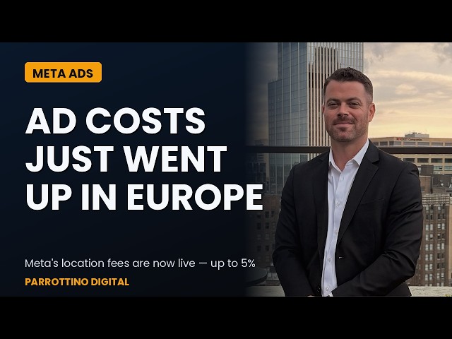 Meta Ads Just Got More Expensive: Location Fees Are Live (What To Do Now)