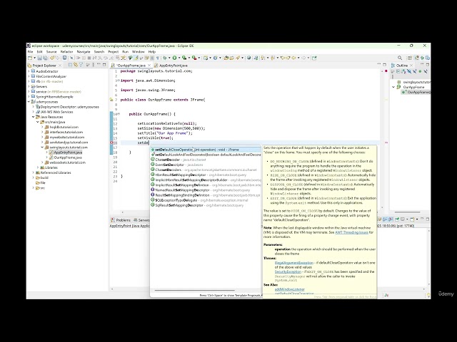 Java Swing Layouts - Lesson 1