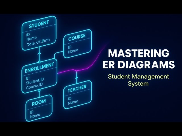 How to Create an ER Diagram for a Student Management System in EdrawMax
