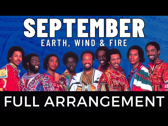 Earth, Wind & Fire – September – Full Arrangement 🎺🎸🎻🎶