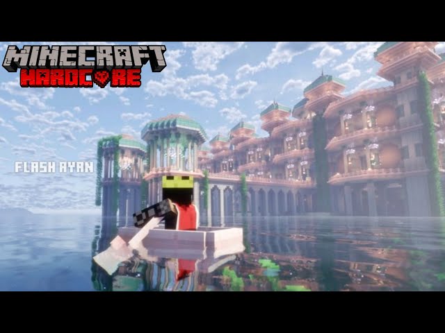 How i build Beautiful Castle in My Hardcore world #8