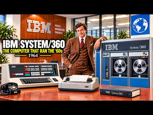 The Computer That Quietly Ran the 1960s — The Forgotten IBM System:360