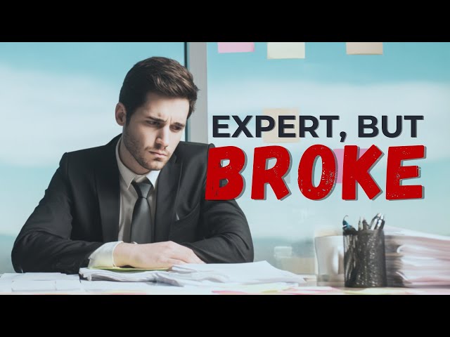 Knowledge Monetization - Five Mistakes That Keep Professionals Over 45 Broke