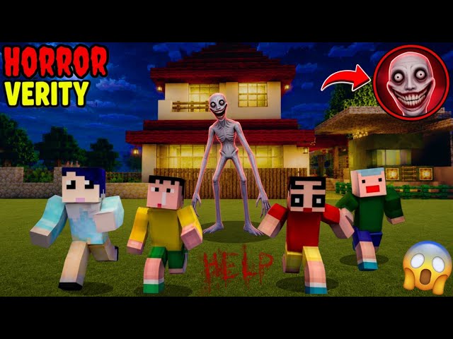 Shin-chan found HORROR VERITY In Minecraft 😨😱