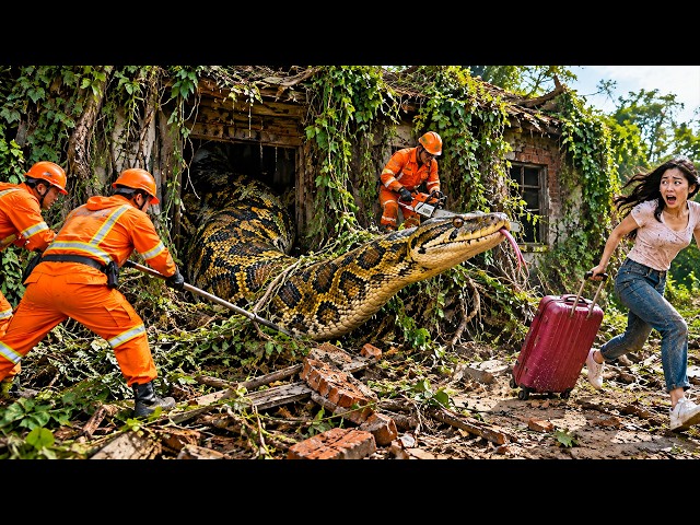 No One Dared Enter This Abandoned House — Until a MONSTER PYTHON Emerged!