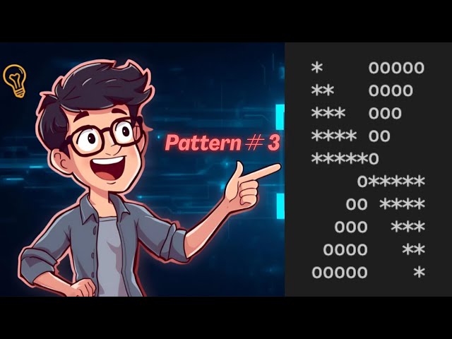 Patterns with Nested Loops (3) | Programming Fundamentals (C++)