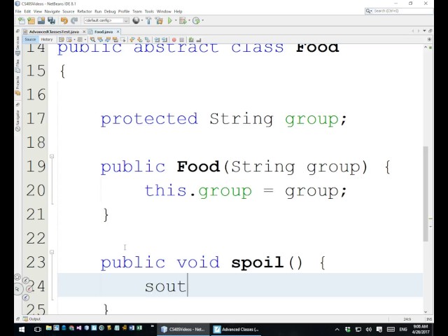 Advanced Classes - Part 6 (Computer Science 40S - Unit 02)