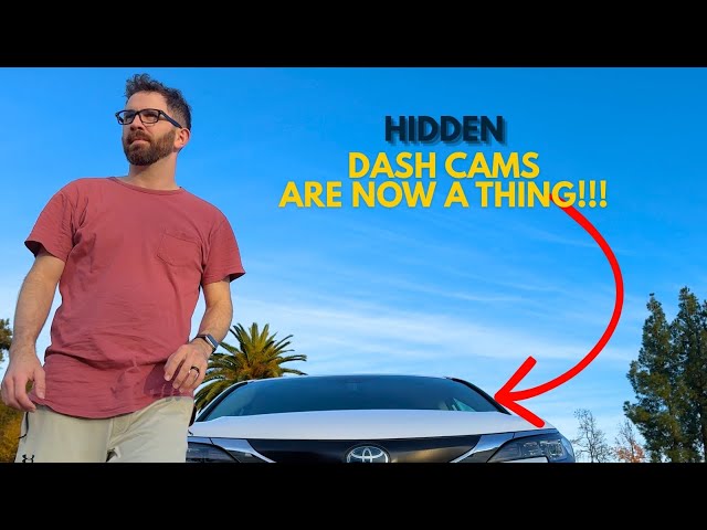 The days of UGLY dash cams are over...
