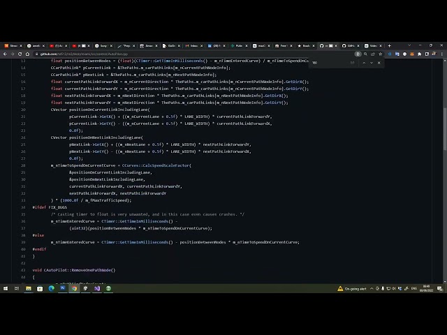 Ex-Vice City coder looks at reVC decompiled source code #1