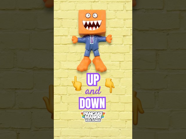 Learn UP 👆and DOWN👇! #preschool #preschoollearning #kidssongs
