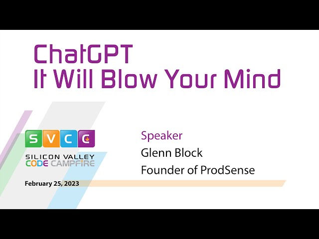 ChatGPT, It Will Blow Your Mind at Silicon