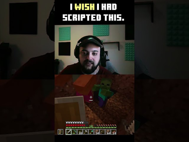 I probably deserved that... #minecraft #hardcore