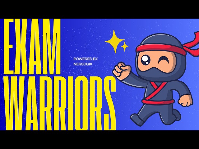Exam Warriors – AI-Powered Learning & Assessment Platform | Built by Neksogix