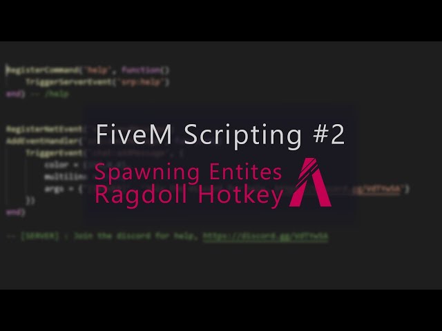 FiveM Scripting #2 - Spawning Entities and Ragdoll (LUA)