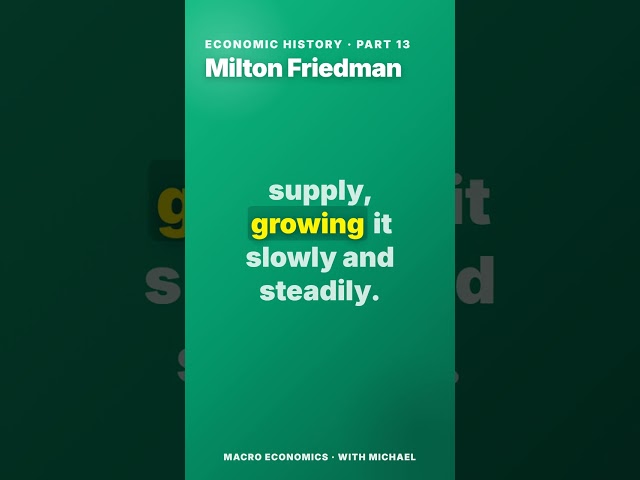 Milton Friedman: Inflation Is Always About Money