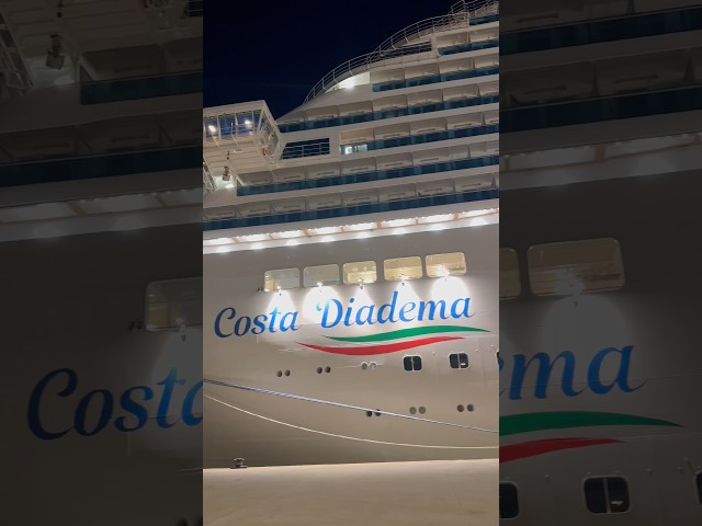 Costa Diadema Cruise Ship #costa Diadema
