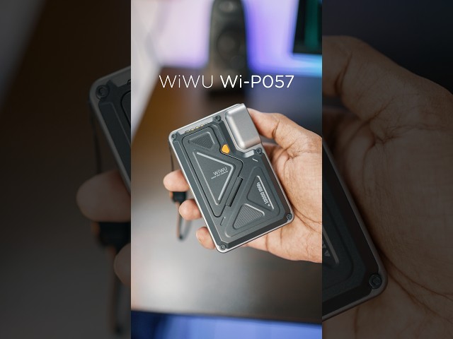 WiWU Wi-P057 3-in-1 Magnetic Charger Power Bank