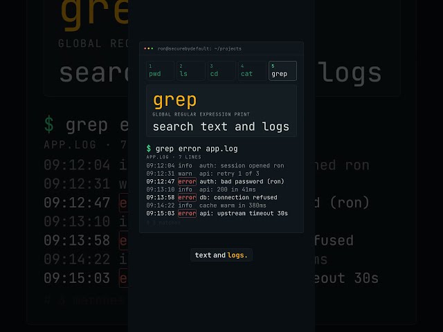 Learn These 5 Linux Commands First