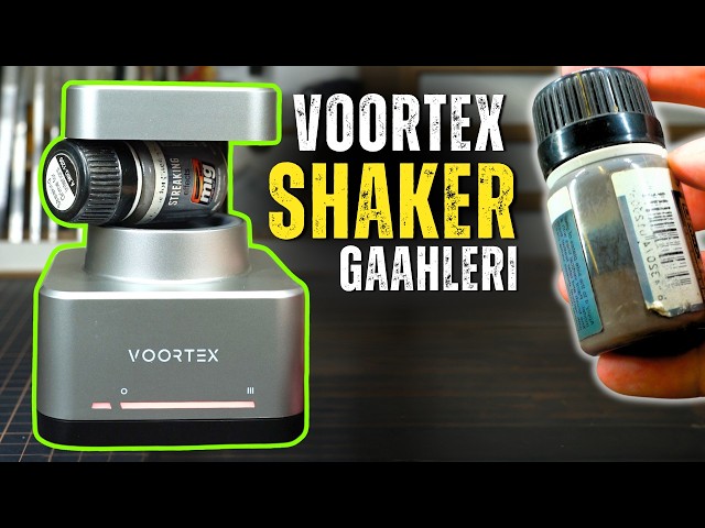 No More Mixing Paints by Hand? | Gaahleri Voortex Shaker Official PREMIERE