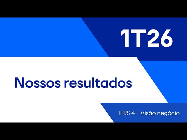 Nossos resultados do 1T26