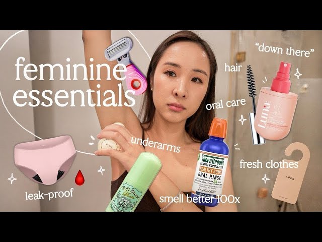 My period & feminine HYGIENE routine 👀 *every girl needs*