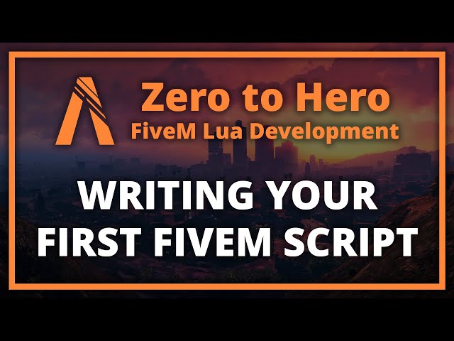 Getting Started With Lua FiveM Scripting (Zero to Hero Episode 2)