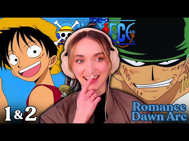 LETS SET SAIL!! 🏴‍☠️FINALLY Watching ONE PIECE | Episode 1-2 Reaction & Discussion