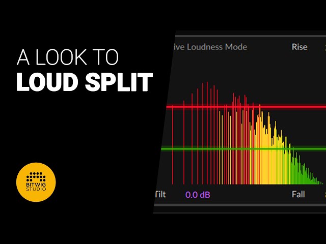 A look at LOUD SPLIT from Bitwig - deep dive tutorial