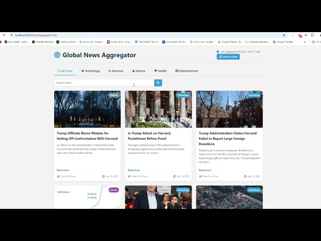 Global News Aggregator