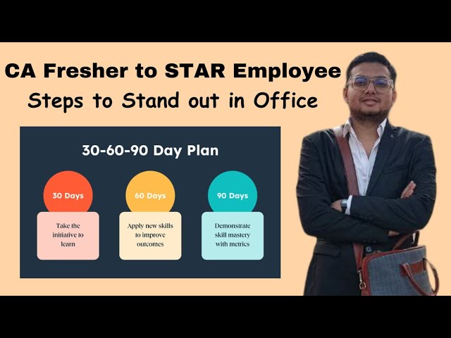 Prove yourself in your first job as a CA.