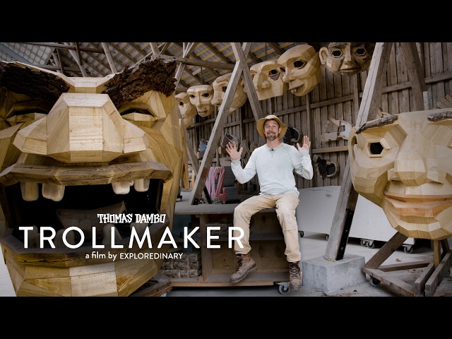 Thomas Dambo: TROLLMAKER (Artist Studio Tour)
