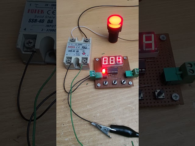 PIC Timer With SSR # #kiyanislab #microcontroller #diyprojects #automation