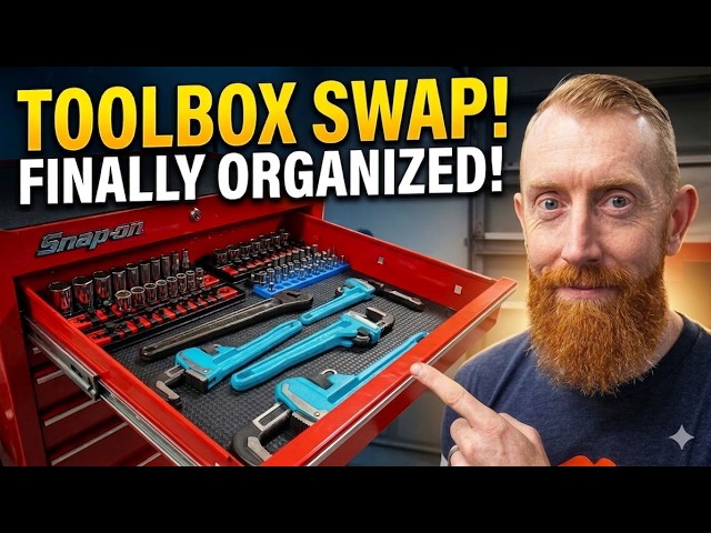 I Inherited My Dad's Snap-On Toolbox — Full Cleanup & Organization
