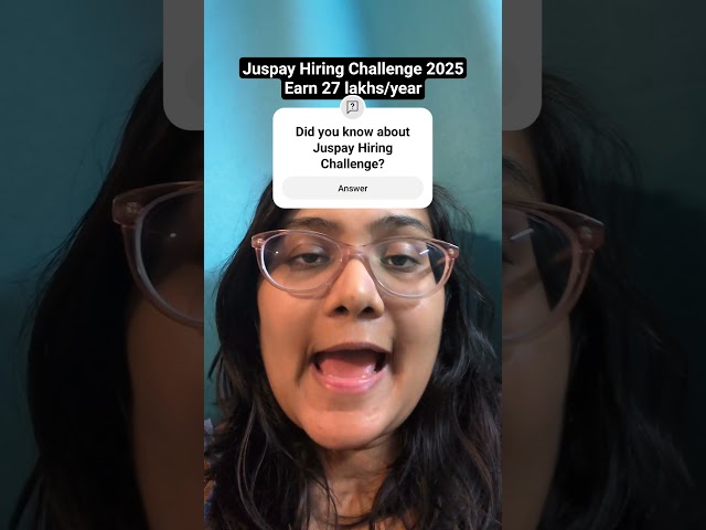 Juspay Hiring Challenge 2025 - Direct Test Link #placement #hiring #juspay