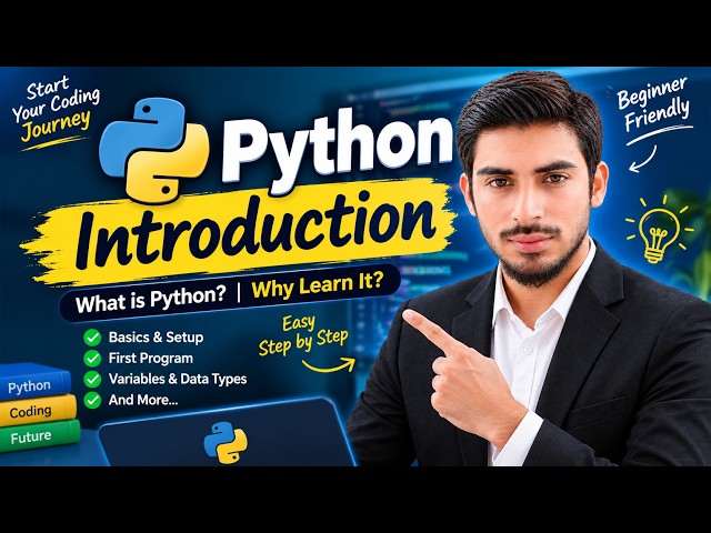 Python Introduction for Beginners | What is Python & Why Learn Python?