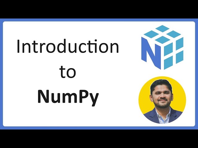 1. What is Python NumPy | Complete Python NumPy Tutorial for Data Science | Amit Thinks