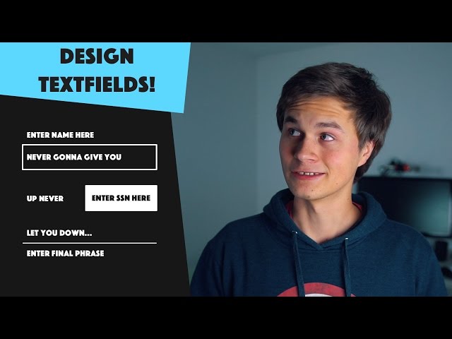 Design Textfields! (TextFieldEffects : Swift 3 in Xcode)