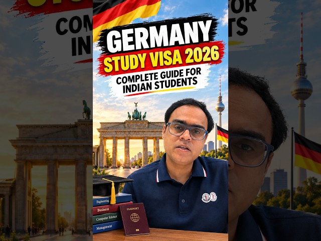 Germany Study Visa 2026: Complete Guide for Indian Students! 🎓✈️
