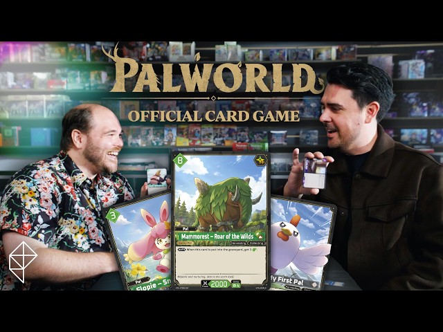 How does the Palworld OFFICIAL CARD GAME play?