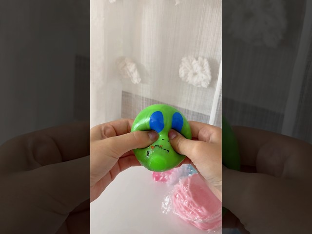 DIY HALLOWEEN SQUISHY!? 👽🫧🎃 #viral #squishy #diy #diysquishy #shorts
