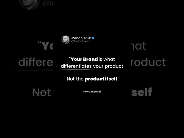 Why BRAND is VITAL…🎧