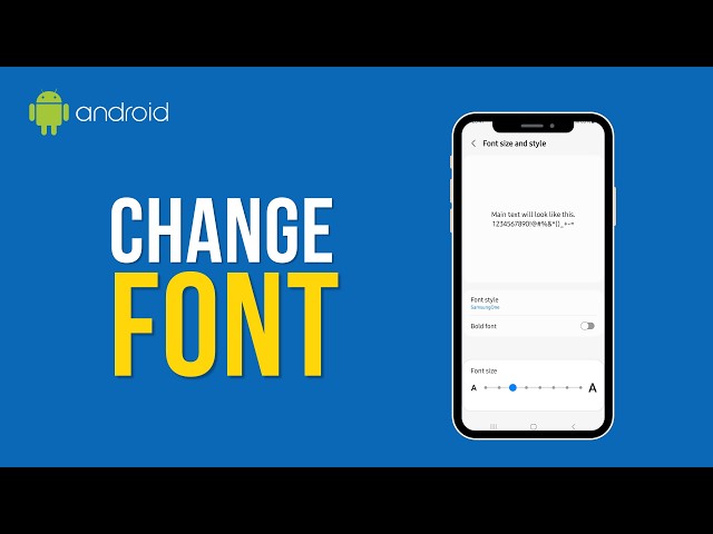 How to Change Font on Android | Easy Step by Step Guide (No Root Needed)