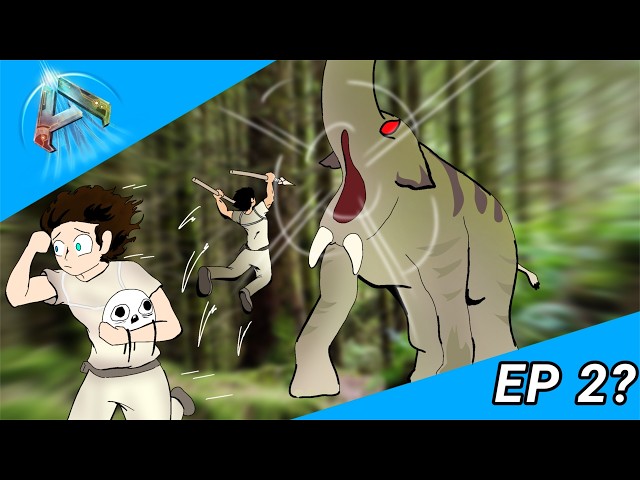 Ark but we spear a Deinotherium for 20 min | ASA