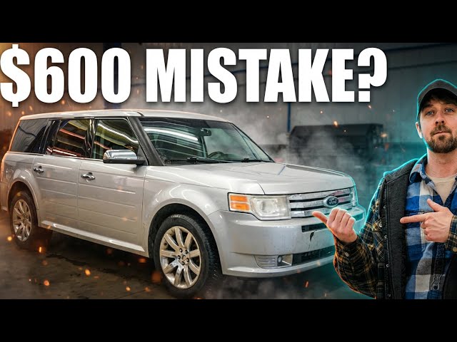 SAVE OR SCRAP? I Paid $600 for a Ford Flex with a MASSIVE Leak!