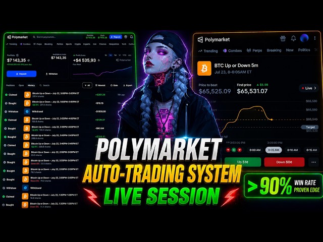 How this Polymarket Bot Make Profit in Prediction Markets - AI Strategy for Crypto Trading in 5-MINS
