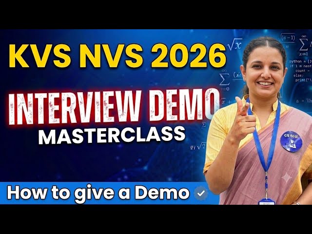 How to Give an Interview Demo? How to Choose a Topic? How to Score High in Your Demo? #kvsintervi...
