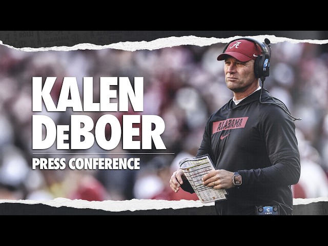 Watch Coach DeBoer's Postgame Press Conference.