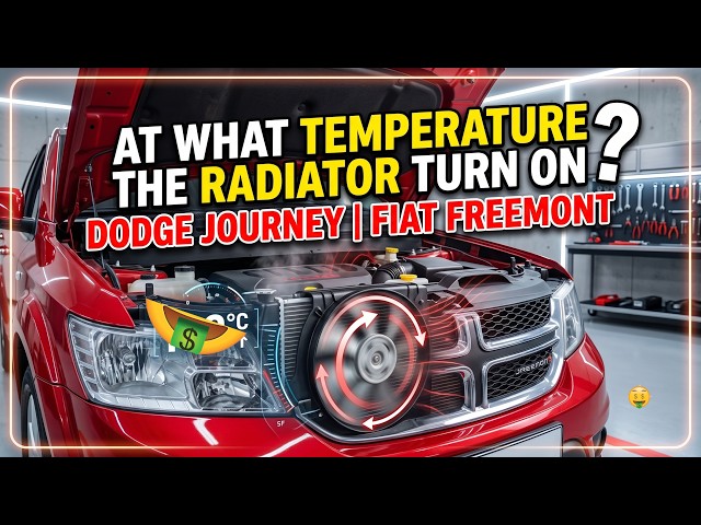 Dodge Journey / Fiat Freemont: Radiator Cooling Fan Operating Temperatures Explained