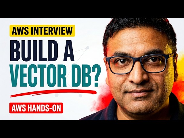 Can You Build a Vector Database? | AWS Hands-on Demo for Gen AI
