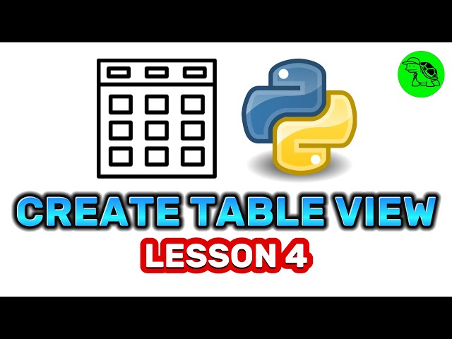 How To Create TabView? - Python Customtkinter Lesson 4